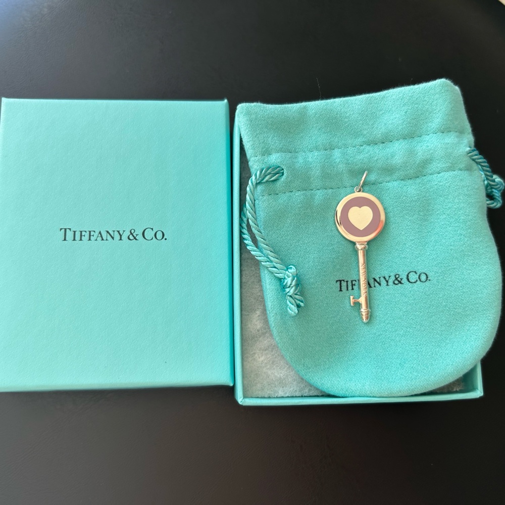 Tiffany & Co. Silver Key Charm